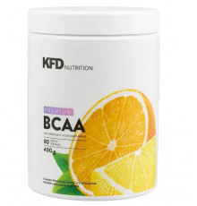 KFD NUTRITION Незаменимые аминокислоты Premium BCAA 400гр. АПЕЛЬСИН- ЛИМОН