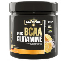 MAXLER Незаменимые аминокислоты BCAA+Glutamine 300гр. АПЕЛЬСИН