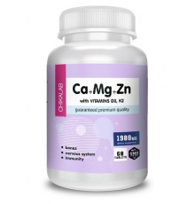 CHIKALAB Кальций+магний+цинк+D3 СA+MG+ZN+Vitamin D3 60таб