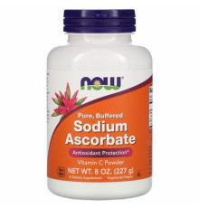 NOW Витамин С буферизованная форма Sodium Ascorbate 227гр.
