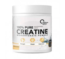 OPTIMUM SYSTEM Креатин моногидрат 100% Pure Creatine Monohydrate powder 300гр вкус нейтраль