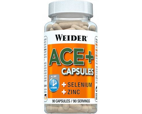 WEIDER Витамины ACE+ селен+цинк, 90 капс.