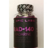 EPIC LABS Селективный модулятор андроген. рецепторов (SARM) RAD-140 Radarine 90 капс.