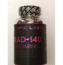 EPIC LABS Селективный модулятор андроген. рецепторов (SARM) RAD-140 Radarine 90 капс.