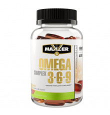 MAXLER Жирные кислоты Omega 3-6-9 Complex 90гелькапс.