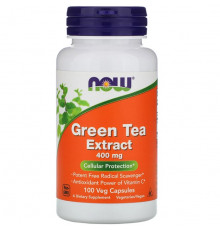 NOW Жиросжигатель Green Tea Extract 400mg 100капс.