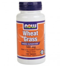 NOW Экстракт ростков пшеницы Wheat Grass 100таб.
