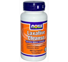 NOW Очищение-растительное слабительное Laxative Cleanse 100 капс.