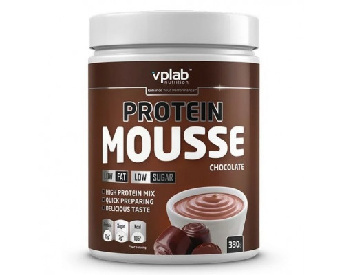VP-LAB Протеин-Десерт Protein Mousse 330гр. ШОКОЛАД