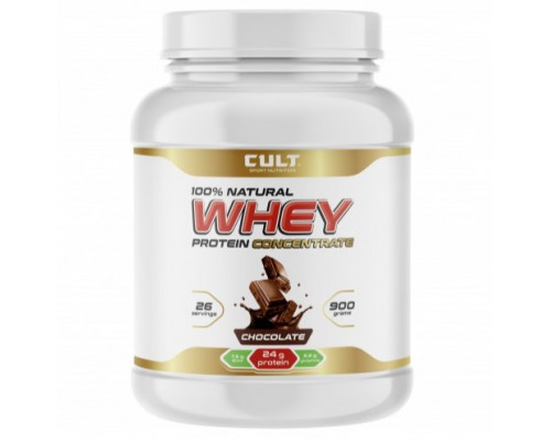 CULT Протеин сывороточный Whey Protein Concentrate 75 900гр ШОКОЛАД