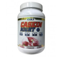 CULT Протеин - мицеллярный казеин Casein Night 900гр. КЛУБНИКА