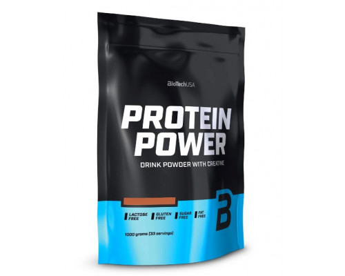 BIO TECH Протеин многокомпанентный Protein Power 1000гр ВАНИЛЬ