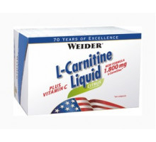 WEIDER Л-Карнитин L-Carnitine Liquid упаковка 20амп. ЦИТРУС
