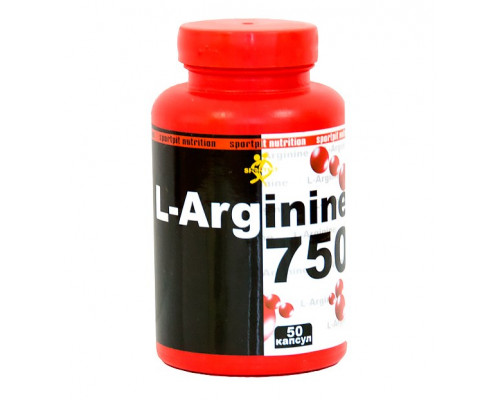SPORTPIT Аминок-та L-Arginine 750 50 капс