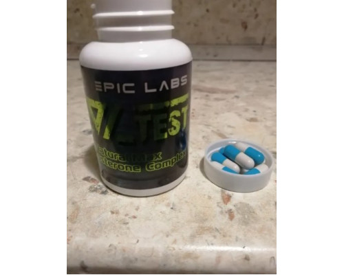 EPIC LABS Tестостероновый бустер EVL Test Natural Max Testosterone Complex 60 капс.