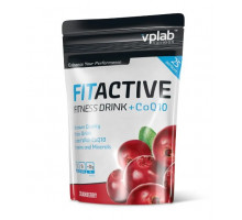 VPLAB Изотоник Fit Active Fitness Drink+CoQ10 500гр. КЛЮКВА