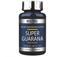 SCITEC NUTRITION Энергетик Super Guarana with Calcium 100таб.