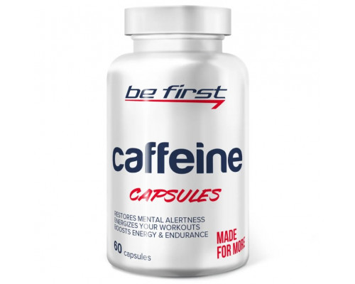 BE FIRST Кофеин Caffeine Capsules 60капс.