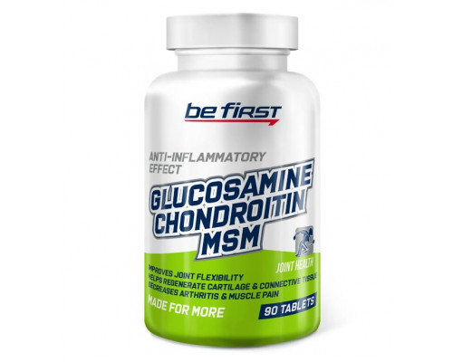 BE FIRST Для суставов и связок Glucosamine Chondraitine MSM 90 таб.