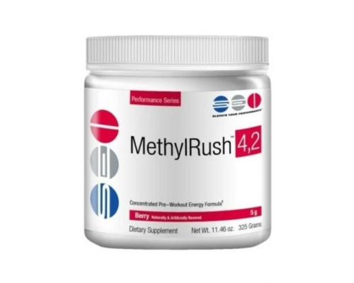 SEI NUTRITION Предтренировочный комплекс Methyl Rush 4.2, 325гр. ЯГОДА