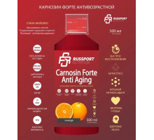 RUSSPORT Carnosin forte Anti Aging Антивозрастной 500мл. вкус апельсин