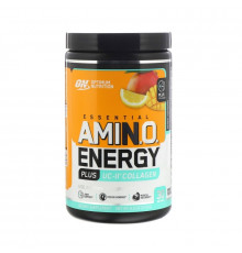 OPTIMUM NUTRITION Аминокислоты + коллаген Amino Energy Plus 270гр. ФРУКТОВАЯ ФИЕСТА