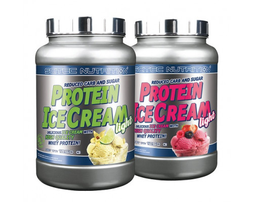 SCITEC NUTR. Protein Ice Cream light Протеин сывороточный 1250гр. REDBERRY MIX