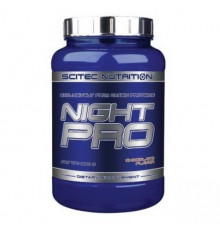 SCITEC NUTR. Night Pro Протеин ночной казеинат кальция+мицелярный казеин 900гр ВАНИЛЬ
