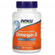 NOW Omega-3 1000 mg Жирные кислоты 100 гелькапсул