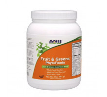 NOW Общеукрепляющее растительное средство Green PhytoFood 907 гр. 