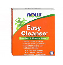 NOW Комплекс для очищения организма Easy Cleanse 120 капс.