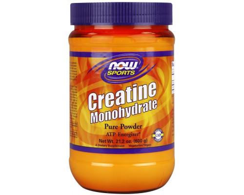 NOW Креатин моногидрат Creatine Monohydrate 600гр.