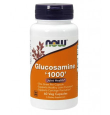 NOW Для суcтавов и связок Glucosamine 1000mg 60 веган.капс.