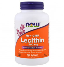 NOW Lecithine 1200mg Лецитин 100 гель.капс.