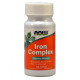 NOW Iron complex  Железо 100таб.
