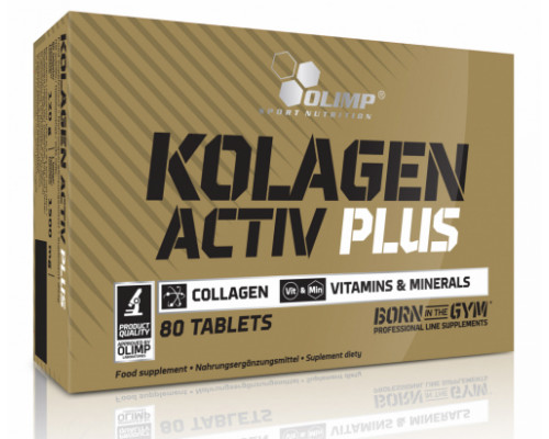 Колаген +витамин С 'KOLAGEN ACTIV PLUS' 80 таблеток