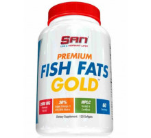Рыбий жир 'PREMIUM FISH FATS GOLD' 120 капсул