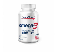 Омега-3 жирные кислоты Omega-3+витамин Е BEFIRST 90 гелевых капсул