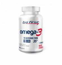 Омега-3 жирные кислоты Omega-3+витамин Е BEFIRST 90 гелевых капсул