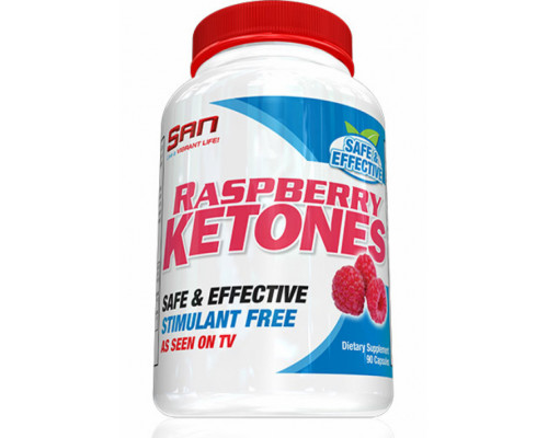 Жиросжигатель Raspberry Ketones, 90 капс., Raspberry Ketones SAN (90 кап)