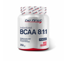BE FIRST Незаменимые аминокислоты BCAA 8:1:1 Strong 250 гр. НЕЙТРАЛЬНЫЙ