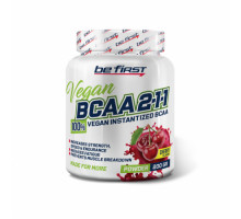 BE FIRST Незаменимые аминокислоты BCAA 2:1:1 Vegan 200гр. ВИШНЯ