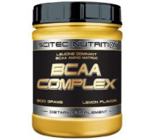 SCITEC NUTR. Незаменимые аминокислоты BCAA complex 300гр. ЛИМОН