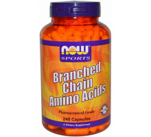 NOW Незаменимые аминокислоты Branshed Chain Amino Acids 240капс.