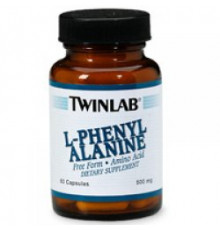 АМИНОКИСЛОТА L-phenylalanine 60 капс Twinlab