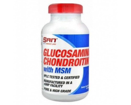 Для суставов и связок Glucosamine Chondroitine MSM 90таб.