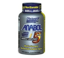 Бустер тестостерона ANABOL 5 120 капс. Сильнейший анаболический агент не стероидного происхождения.