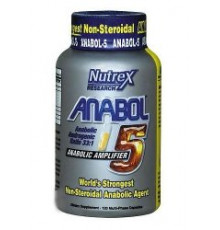 Бустер тестостерона ANABOL 5 120 капс. Сильнейший анаболический агент не стероидного происхождения.