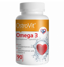 OSTROVIT Omega 3 1000mg Жирные кислоты 90капс