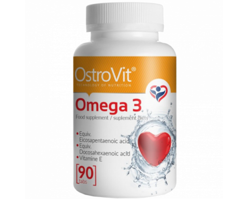 OSTROVIT Omega 3 1000mg Жирные кислоты 90капс